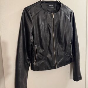 Stradivarius Faux Leather Jacket